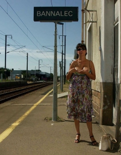 GARE DE BANNALEC (FRANCE)