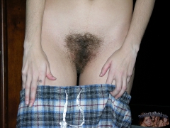 NERDY GIRL HAIRY BUSH