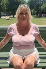 Diane Tanner a Hot Slutty Teacher Exposed in the Park 4