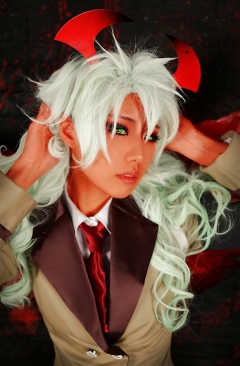 Scanty and Kneesocks cosplay - N