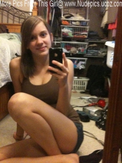 Jenny Taking Selfshots In Front Of Mirror - N