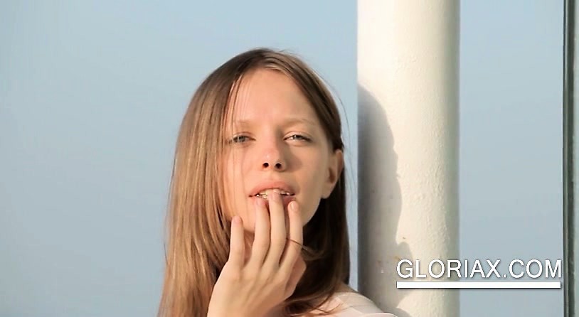 Teen Seductress Gloria Flashing Tiny Tits Outdoor at DrTuber