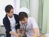 Japanese Nurse Sucking Her Patients Cock