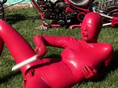 Super attractive fetish toys enams and latex parties