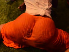 African fat ass and real orgasm amateur