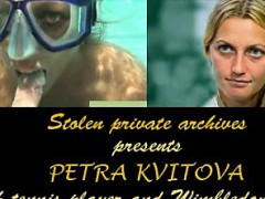 Petra Kvitova czech Wimbledon winner and blowjob underwater