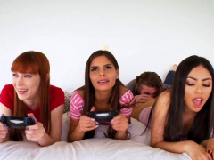 Teen triple anal penetration first time Gamer Girls