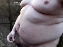 chubby-masturbates-in-the-woods