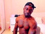 Big black gay dick in white tight gay ass