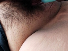 Close up hairy pussy pounded