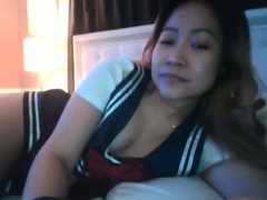 Amateur Asian Webcam Strip Masturbation